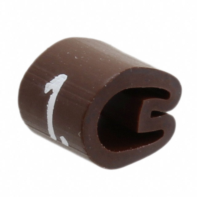 WIRE MARKER PUSH ON 4.5MM BROWN