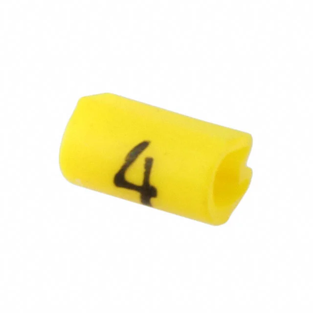 WIRE MARKER PUSH ON 4.5MM YELLOW WIRE MARKER PUSH ON 4.5MM YELLOW