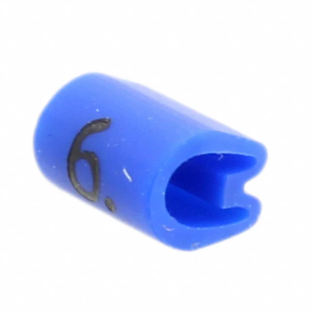WIRE MARKER PUSH ON 4.5MM BLUE