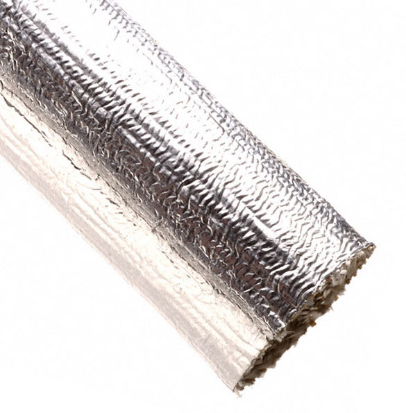 SLEEVING 1.5" ID 100' SILVER