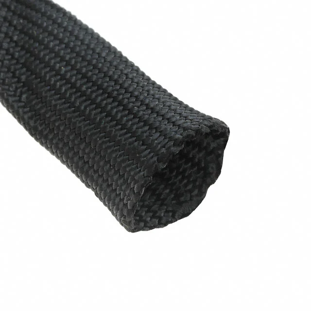 SLEEVING 1" ID PA BRAID 100' BK