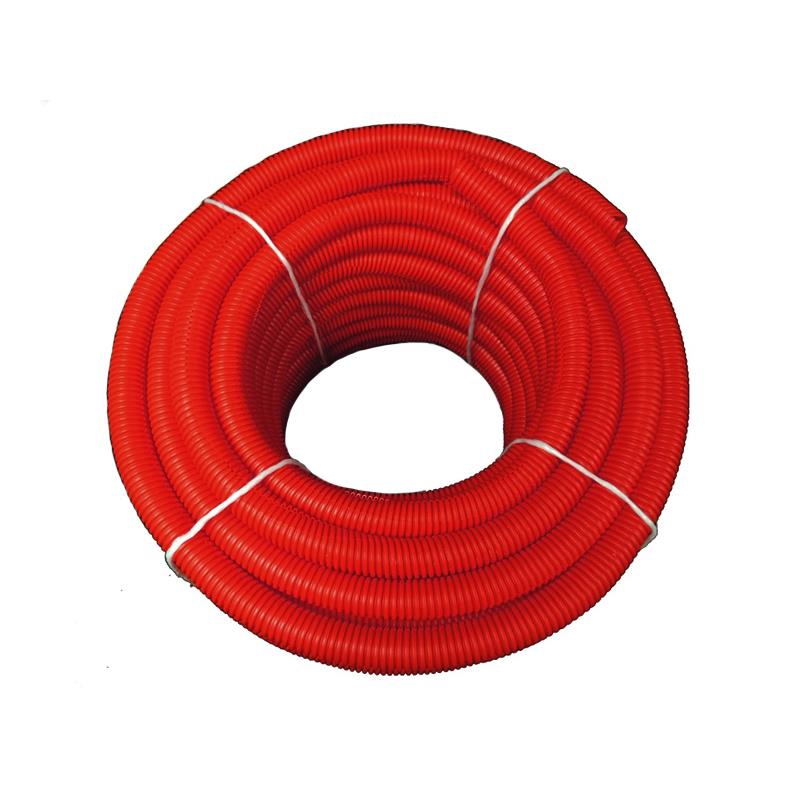 1/4" SPLIT LOOM, RED PE 100'