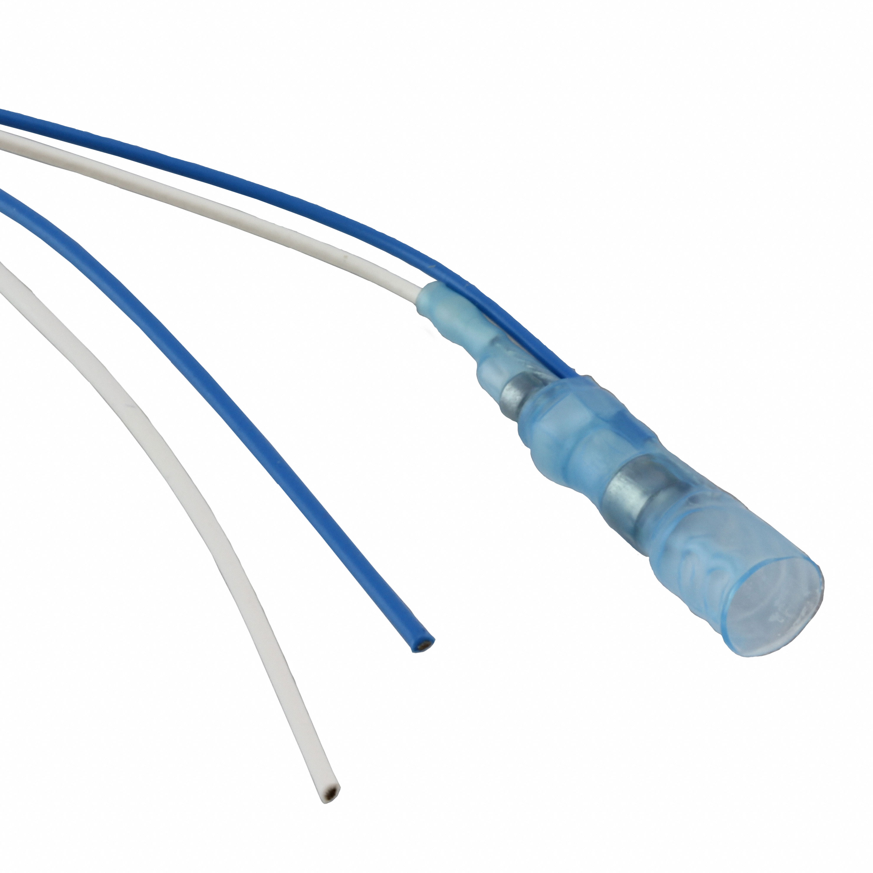 SLDR SLEEVE WIRE-PIN 0.175" BLU