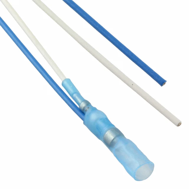 SLDR SLEEVE WIRE-PIN 0.135" BLU