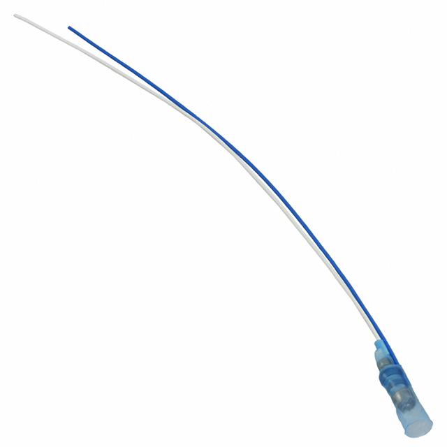 SLDR SLEEVE WIRE-PIN 0.25" BLU