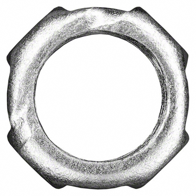 LOCKNUT NPT 3/8" GALVANIZD STEEL