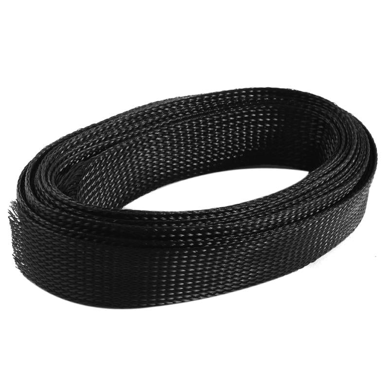 EXP SLEEVING 1/4" X 50' BLK