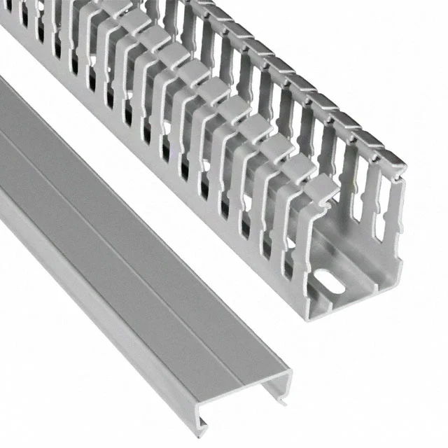 WIRE DUCT SOLID 2PC RIVET 6.56'