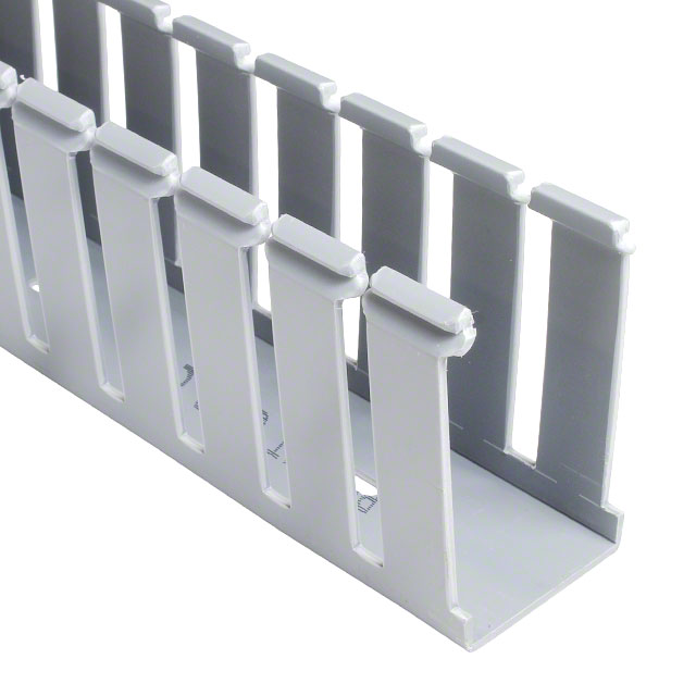 WIRE DUCT SLOTTED SCREW 6' GRAY