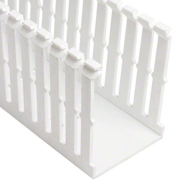 WIRE DUCT SLOTTED SCREW 6' WHITE