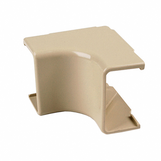 1-1/4" INT CORNER CVR 1" BEND WH