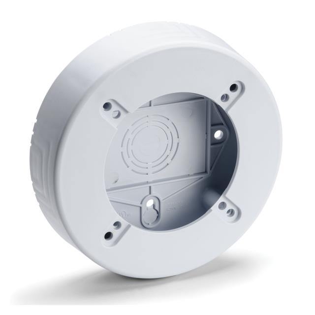 ROUND JUNCTION BOX, 1-1/4" DEEP,