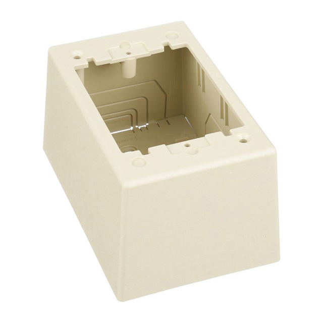 JUNCTION BOX 1 GANG DEEP IVORY