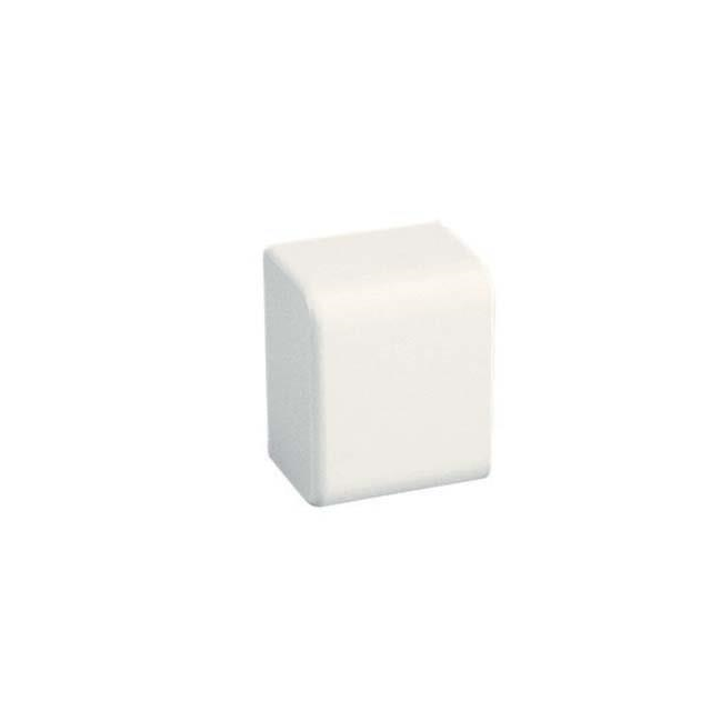CAP END PWR LD/LDP/CD5 WHITE