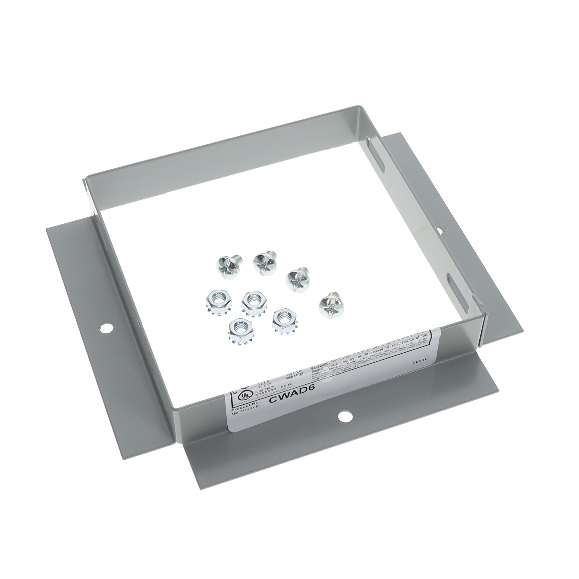 ADAPTER RACEWAY 6X6" ADAPTER RACEWAY 6X6"