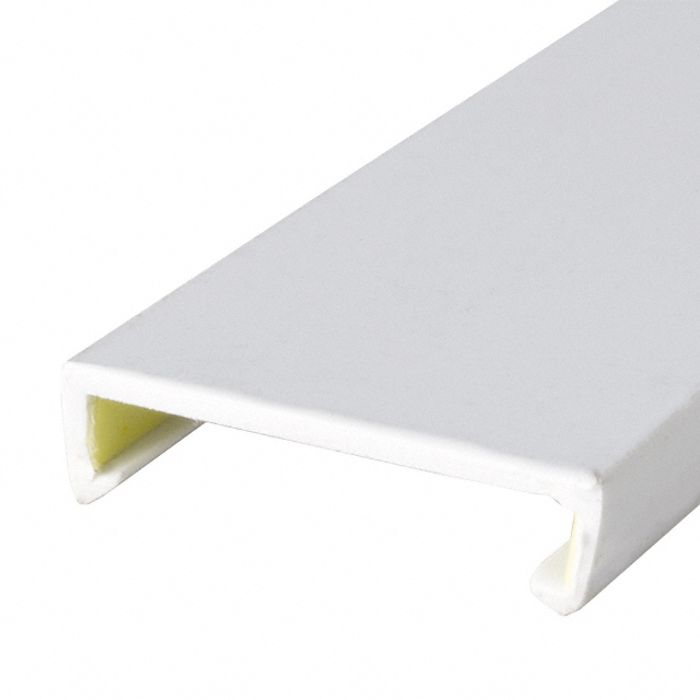 COVER DUCT .75" PVC WHITE 6'