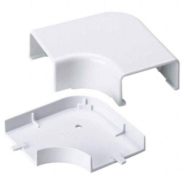 1-3/4" ELBOW COVER 1" BEND WHITE