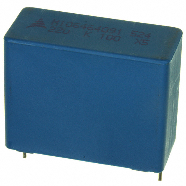 CAP FILM 22UF 10% 100VDC RADIAL