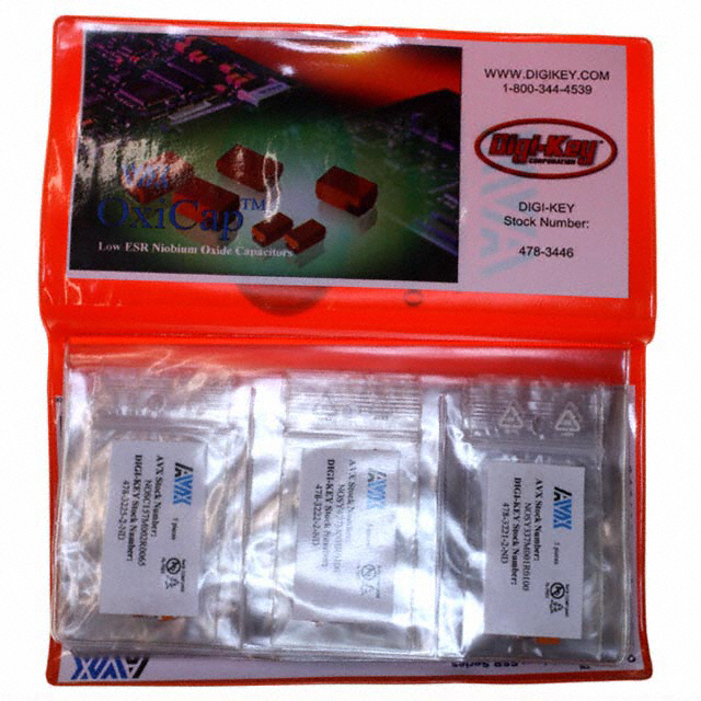 CAP KIT NIOB OXI 10-1000UF 150PC