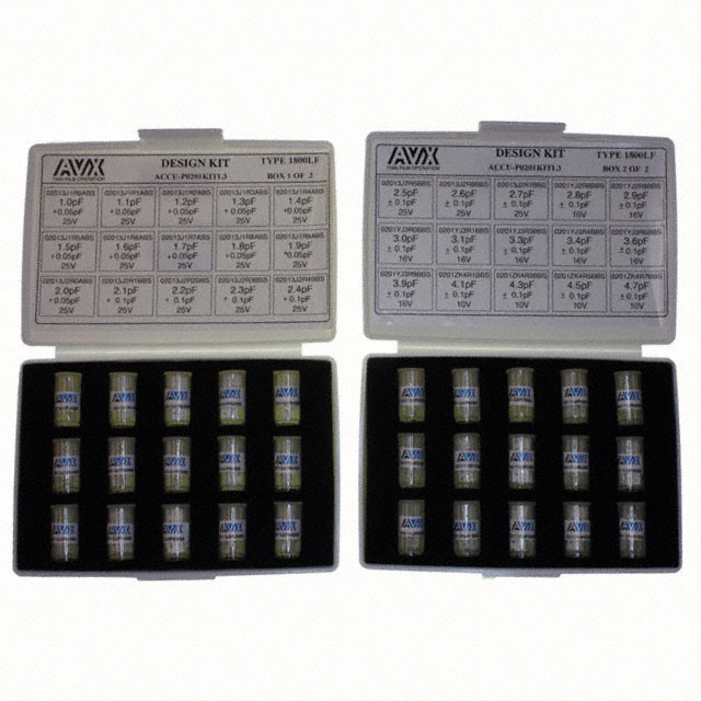CAP KIT THIN FILM 1-4.7PF 600PCS