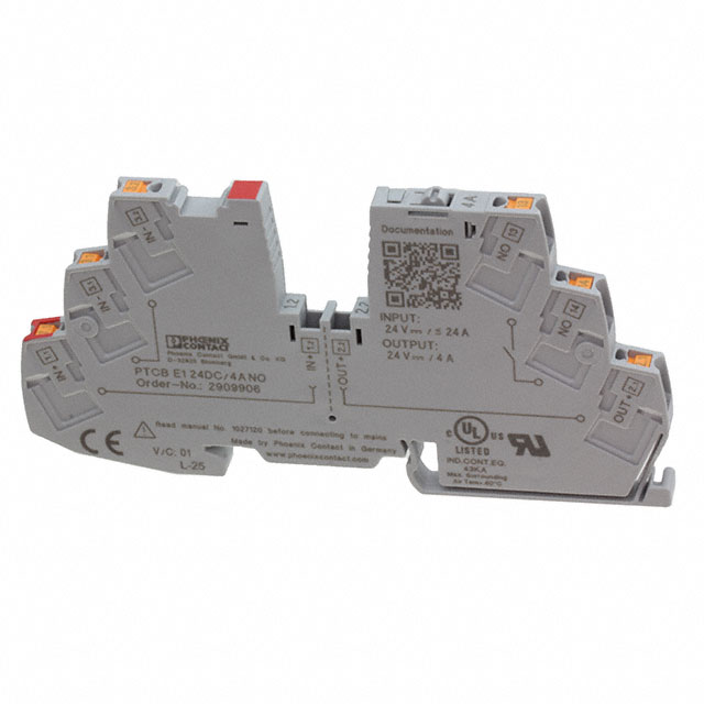 ELECT CIRCUIT BREAKER 4A 24VDC ELECT CIRCUIT BREAKER 4A 24VDC