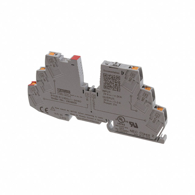 ELECT CIRCUIT BREAKER 1-3A 24VDC ELECT CIRCUIT BREAKER 1-3A 24VDC