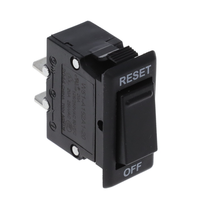CIR BRKR THRM 20A 250VAC 50VDC CIR BRKR THRM 20A 250VAC 50VDC
