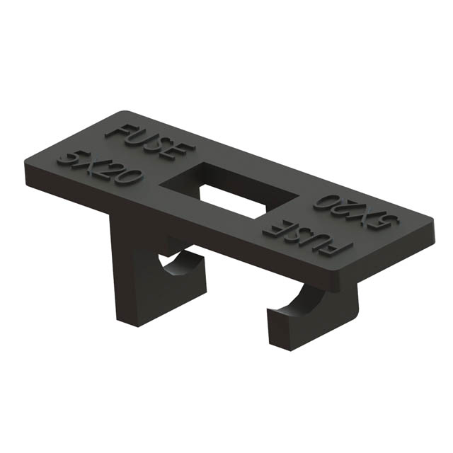 FUSE CVR BLACK 5X20 FUSE