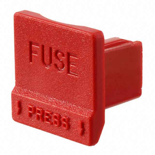 FUSEHOLDER CAP RED FOR 348 SERIE