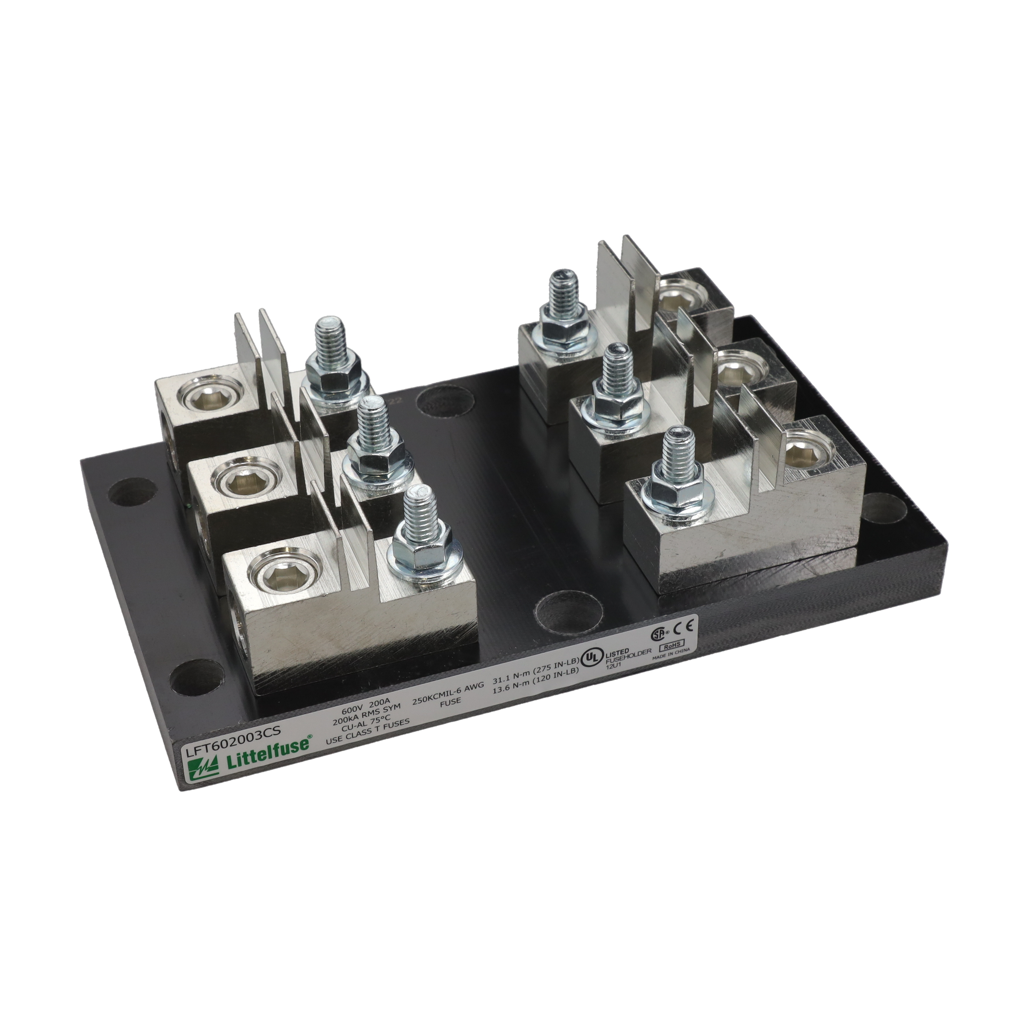 FUSE BLOCK CART 600V 200A DIN FUSE BLOCK CART 600V 200A DIN