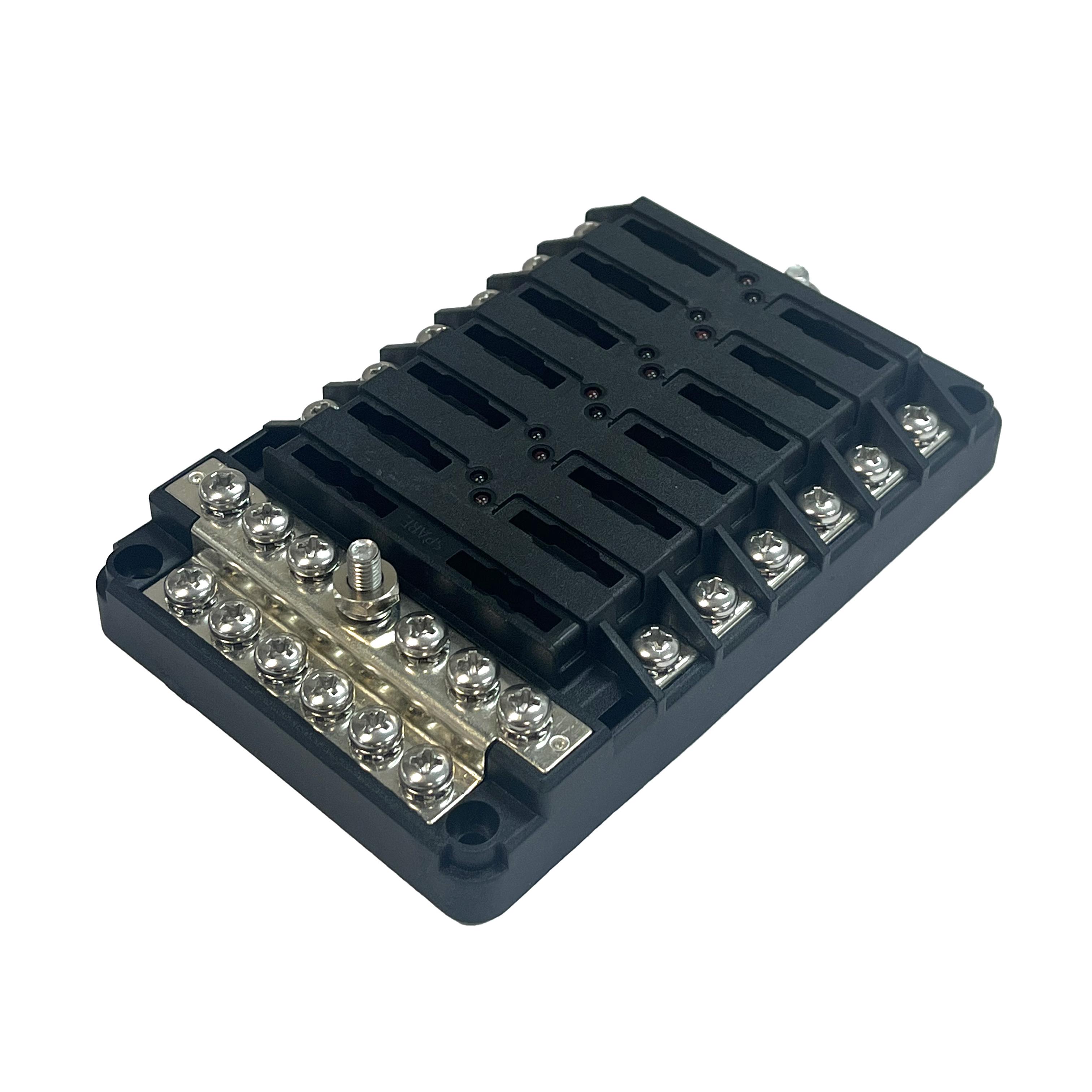 Reg Fuse Block - LED/Ground, 12P Reg Fuse Block - LED/Ground, 12P
