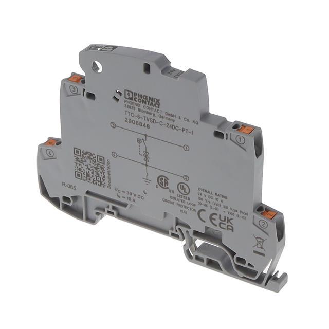 SPD 21VAC/30VDC MCOV 1 POLE