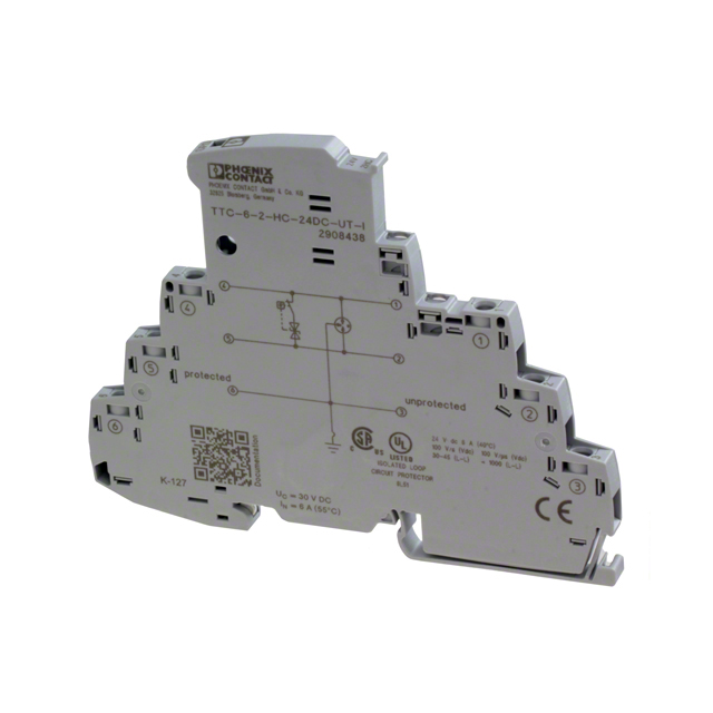 SPD 21VAC/30VDC MCOV 1 POLE