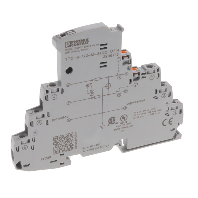 SPD 21VAC/30VDC MCOV 1 POLE