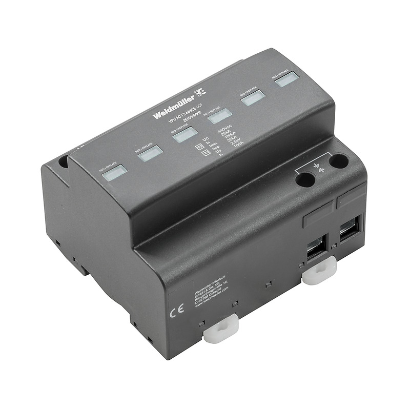 SPD TYP 1/TYP 2 440V MCOV 3 POLE