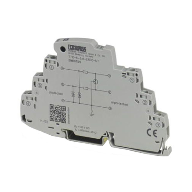 SPD 21VAC/30VDC MCOV 1 POLE