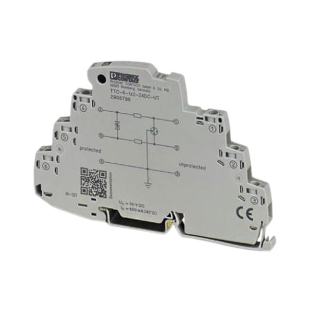 SPD 21VAC/30VDC MCOV 1 POLE