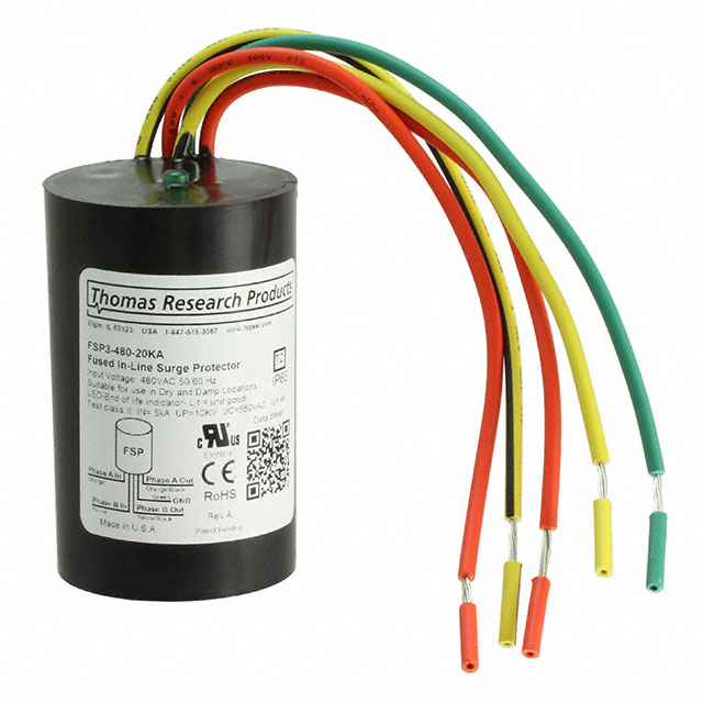 SPD 550VAC/745VDC MCOV 3 POLE SPD 550VAC/745VDC MCOV 3 POLE