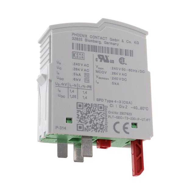 SPD TYP2/TYP3 264VAC/240VDC MCOV