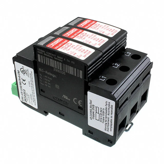 SPD TYPE 2 750VAC MCOV 1 POLE