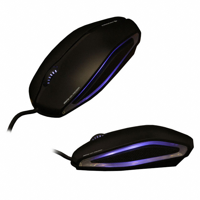 MOUSE OPTICAL USB ILLUM BLUE