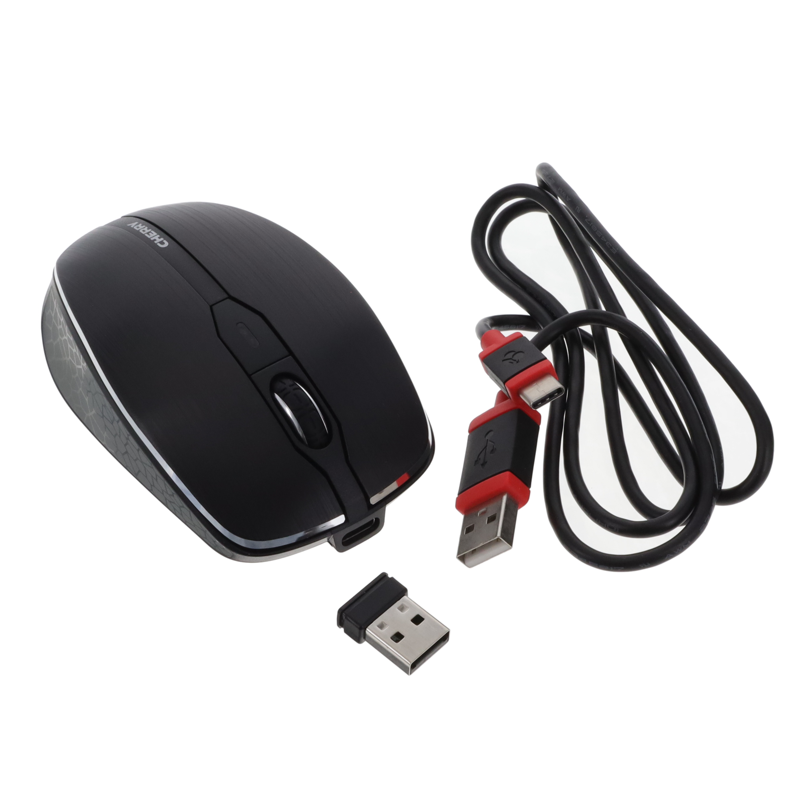 MOUSE BT RECHARGABLE US BK