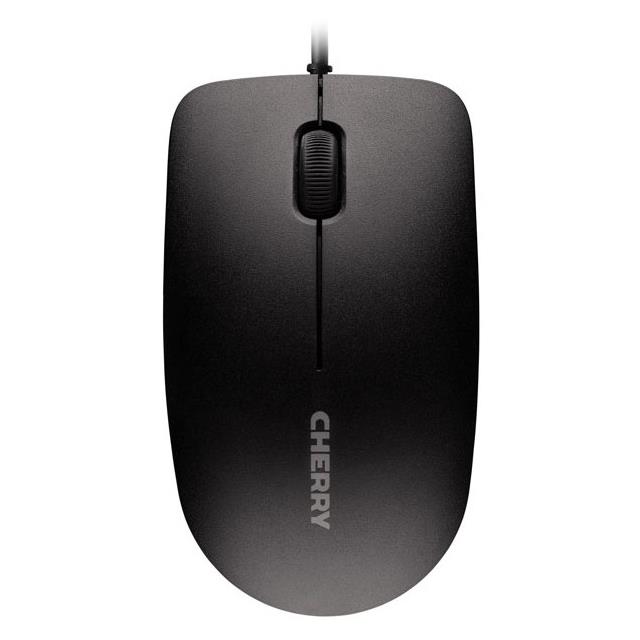 MOUSE CORDED USB 3 BUTTON BLACK