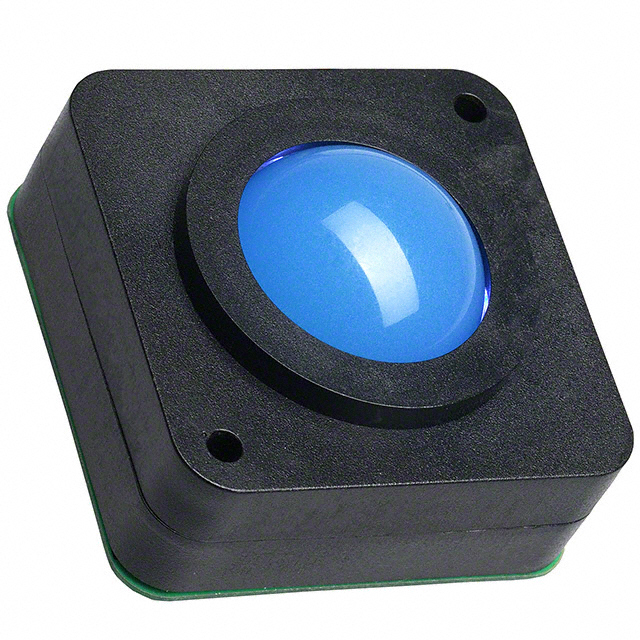 TRACKBALL 1" PS/2 W/BLUE BACKLIT