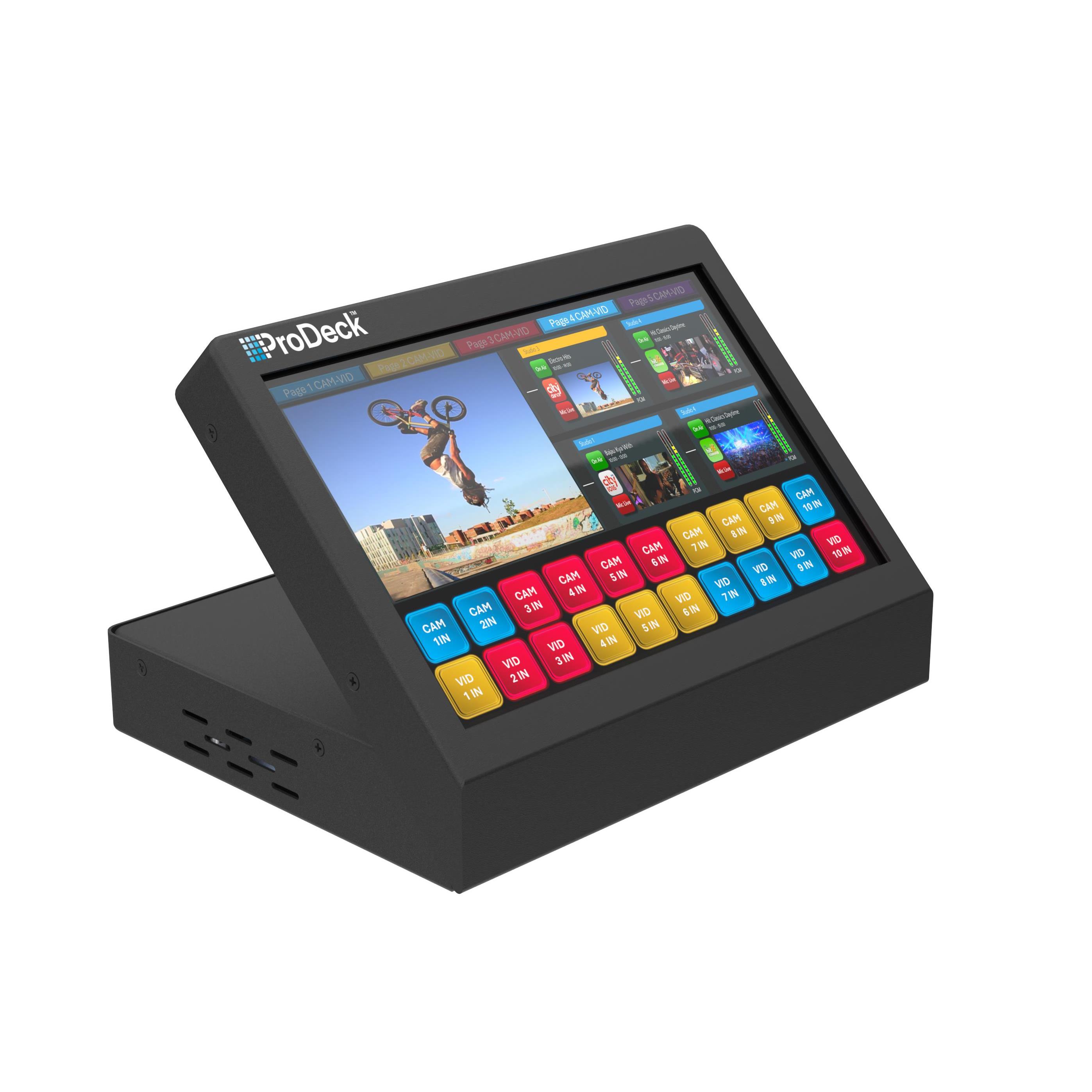 Touchscreen control surface Touchscreen control surface