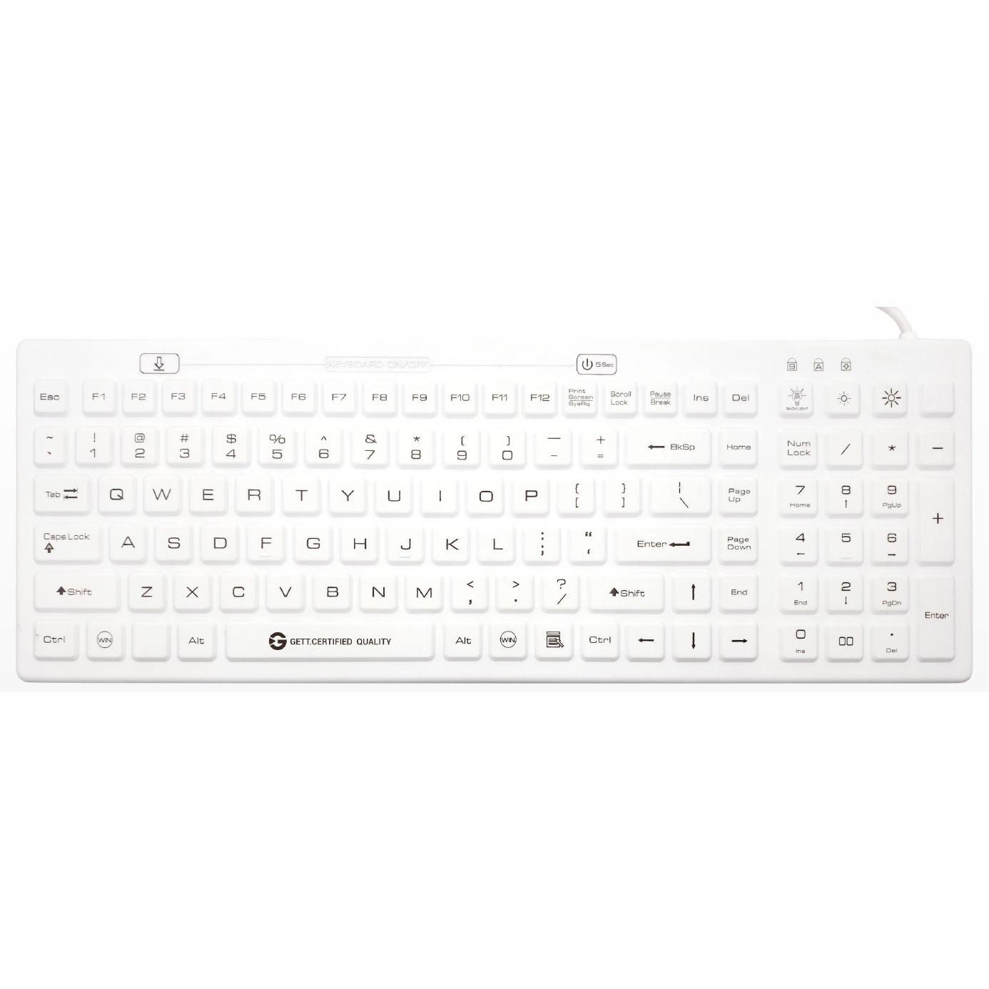 CLEANTYPE SILICONE KEYBOARD