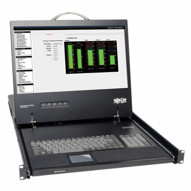 RACKMOUNT CONSOLE WITH 19" LCD