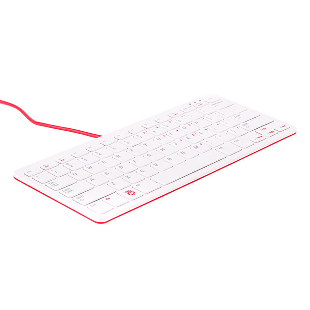 RASPBERRY PI KEYBOARD (US) RED RASPBERRY PI KEYBOARD (US) RED
