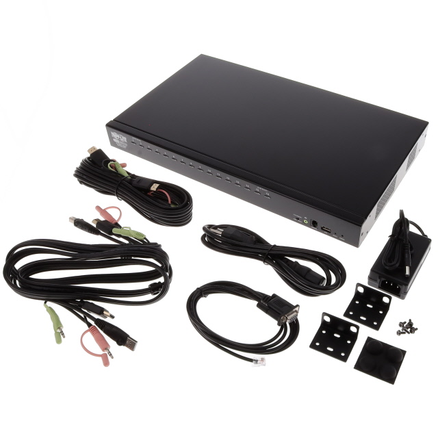 16-PORT HDMI/USB KVM SWITCH WITH 16-PORT HDMI/USB KVM SWITCH WITH