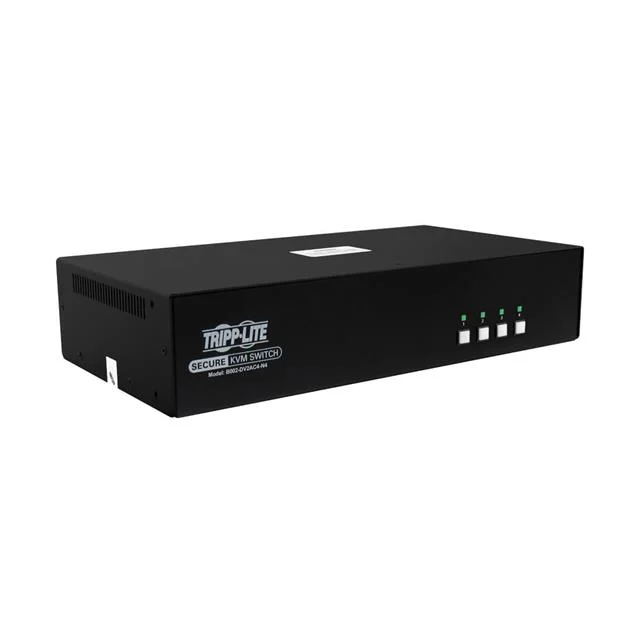 SECURE KVM SWITCH, 4-PORT, DUAL